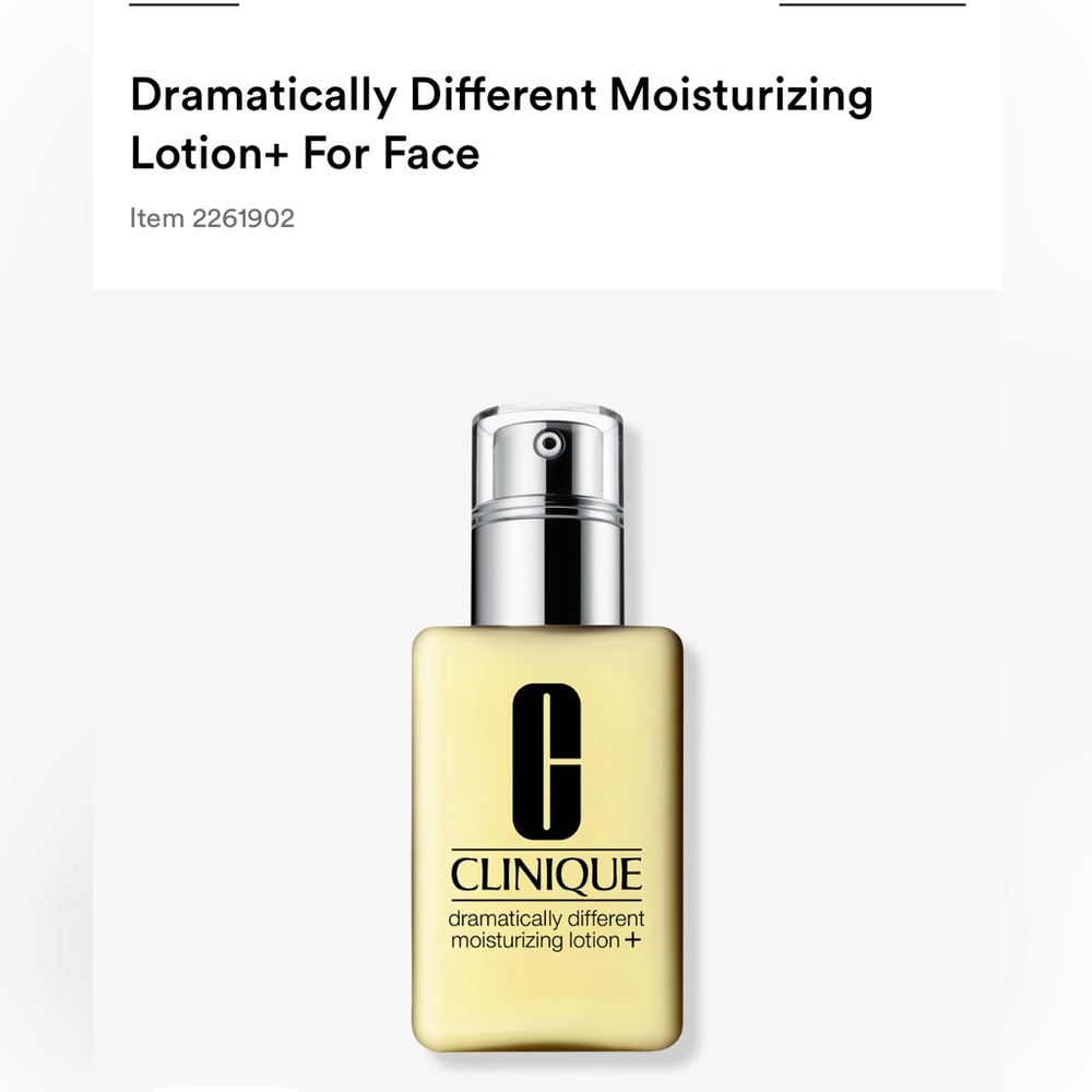 Clinique Dramatically Different Moisturizing Gel For Face
4.2oz